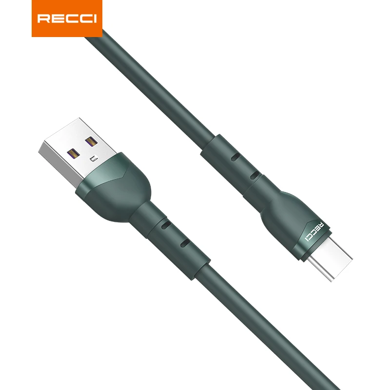 Recci High quality 1M PD 20W  5A fast charging data transfer USB type c to lightning cable for iPhone Android type c