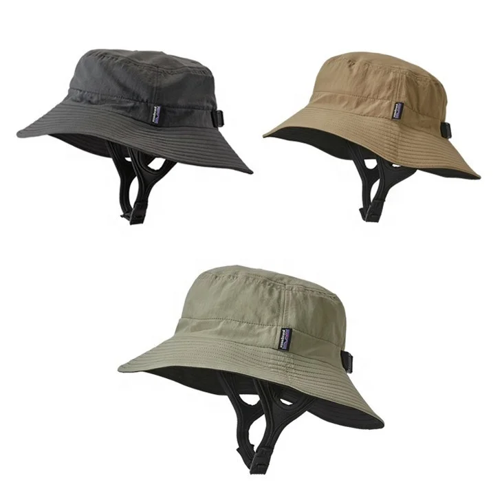 BSCI Guangzhou Factory Custom Color Summer Camouflage Bucket Hat Panama Hunting Hat With String