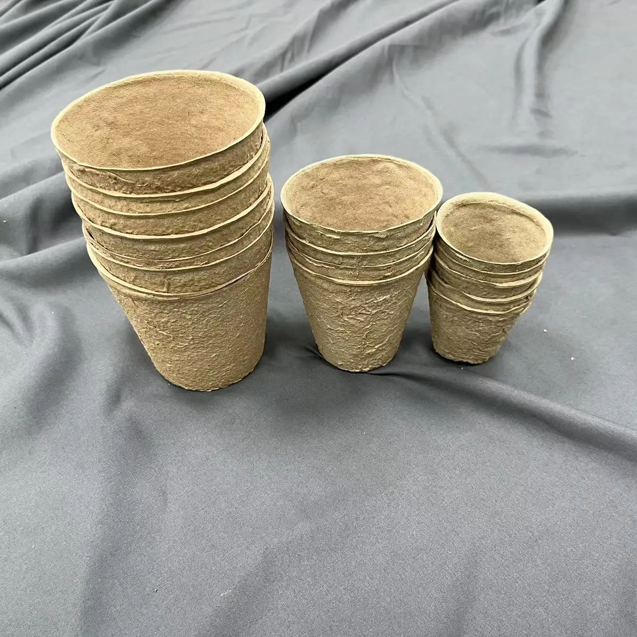 Бумажные горшки биоразлагаемые травы торфяные чашки для рассады