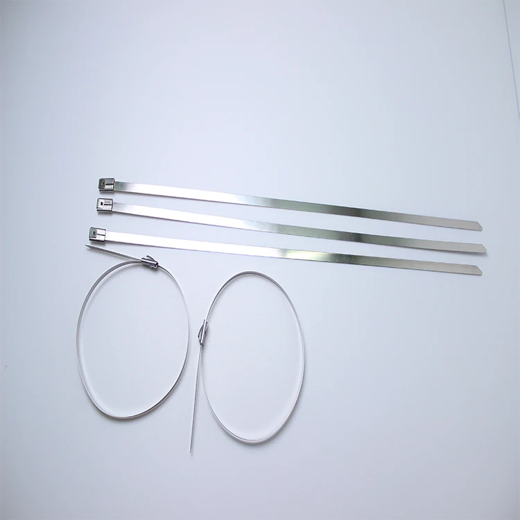 
Heavy Duty Stainless Steel Cable Zip Tie Ball Lock Type 5MM Width 