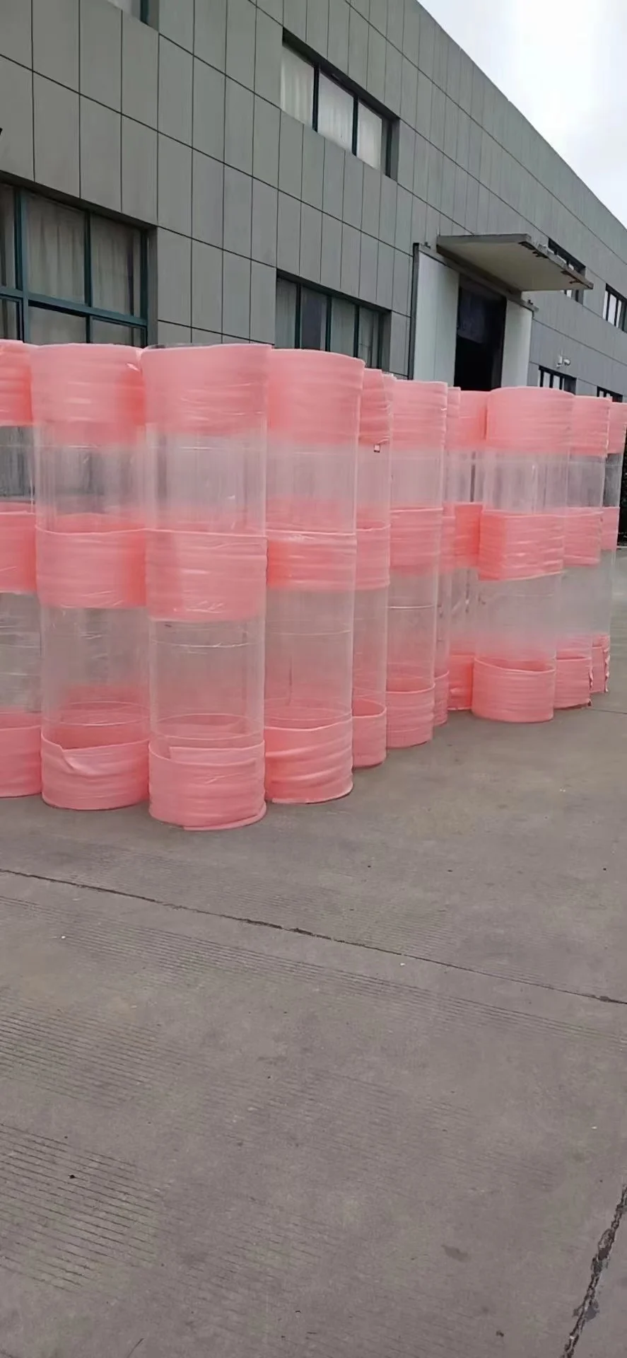 Ning E-Plastics various diameter transparent acrylic tube from 5mm OD to 1500mm factory sell directly acrylic pipe
