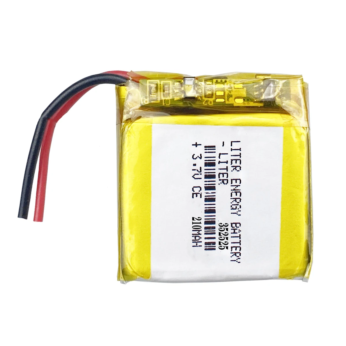 Li ion 3.7v 210mAh 352525 rechargeable li-polymer battery pack with PCB for digital products