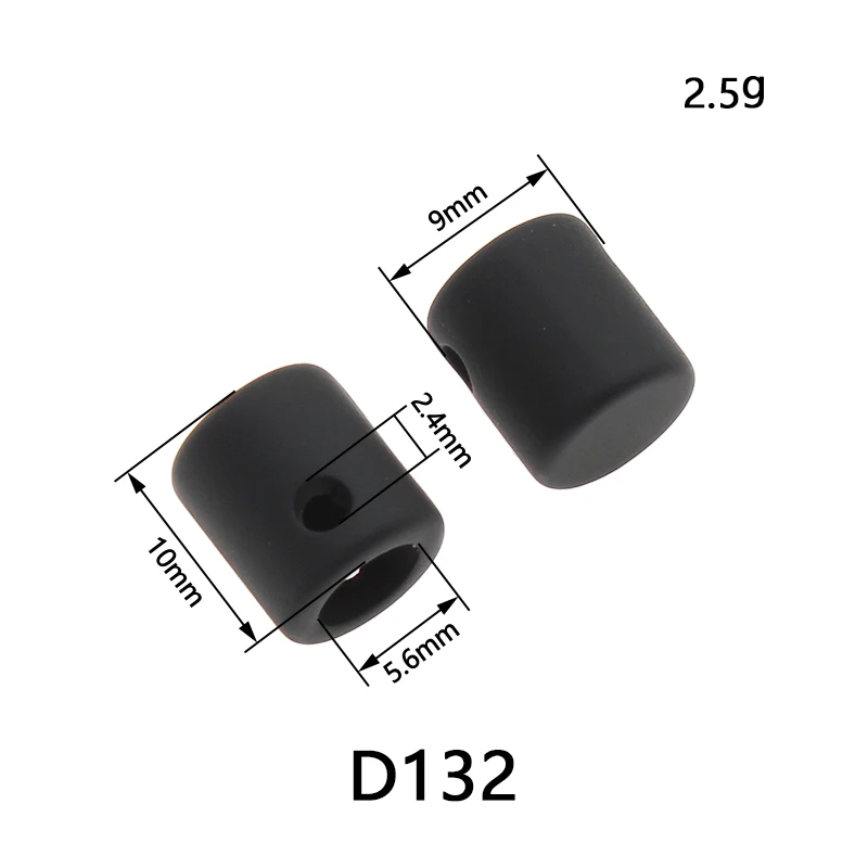 Newest blank metal rope end cord lock stopper bell cord cap for handbags/swimwear