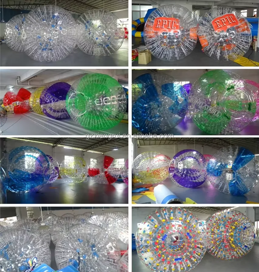 Factory Price PVC Human Soccer Ball Inflatable Body Bumper Ball for Outdoor Sport