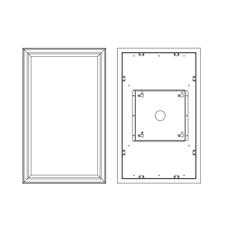 27 inch high brightness advertising players usb offline lcd advertising display screen monitor