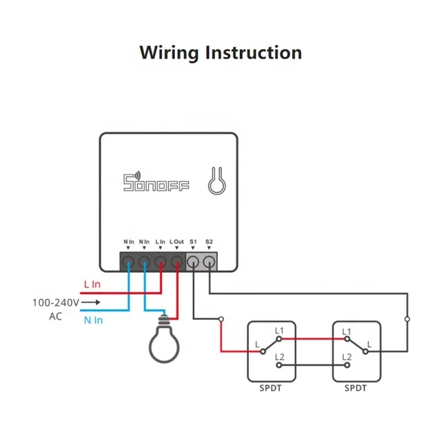 New for hotel 10A Wireless WiFi Light Sonoff mini series Products on sale popular style Product support ewelkin app sonoff DIY