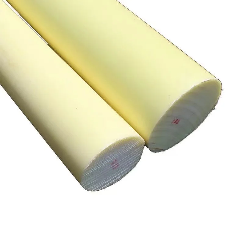 Высокотемпературный устойчивый белый твердый пластиковый стержень Ptfe