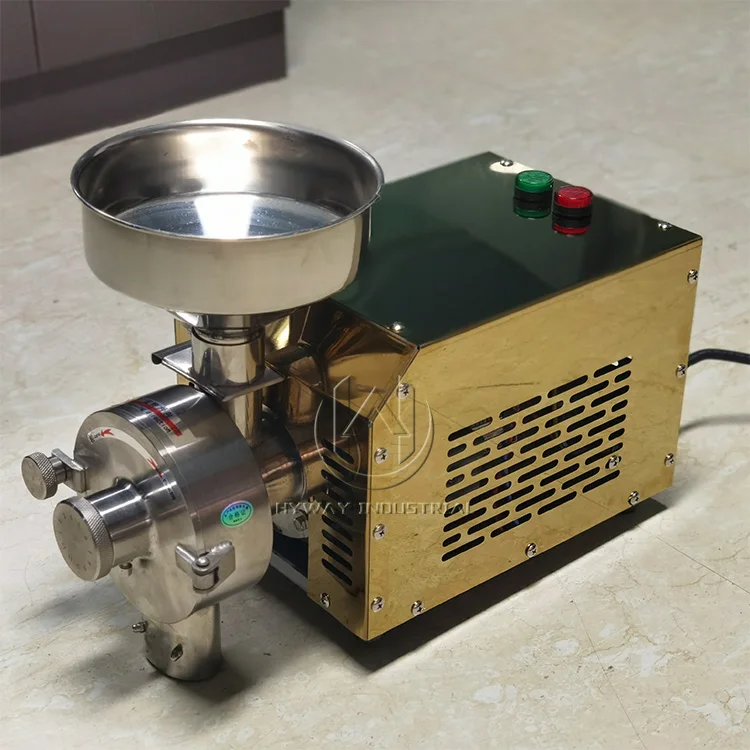 Factory 40/60/100kg/h Professional Grinding Disc Coffee Grinder Espresso Bean Machine for Sale