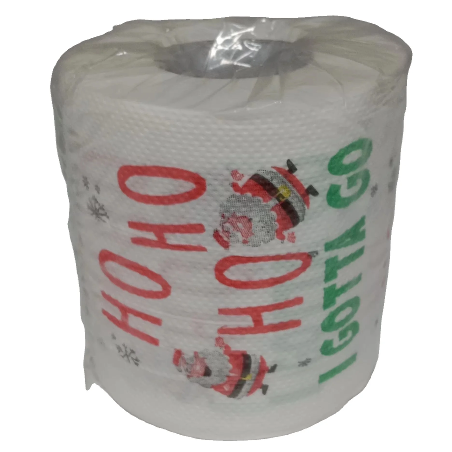 Individual Packing Virgin Wood Pulp Custom Printed Holiday Party Tissue Colorful Funny Patterns Decorative Roll Paper