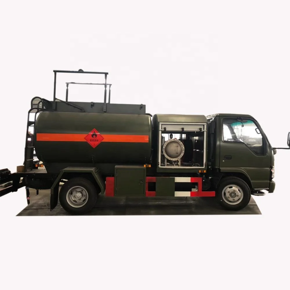  Japan Chassis LHD 4X2 5000 Liters aviation fuel / av gas refuel truck FOR SALE