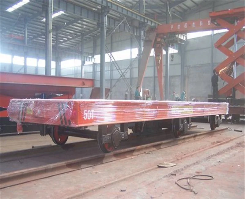 KPD series battery powered rail electric flat car with professional engineer design