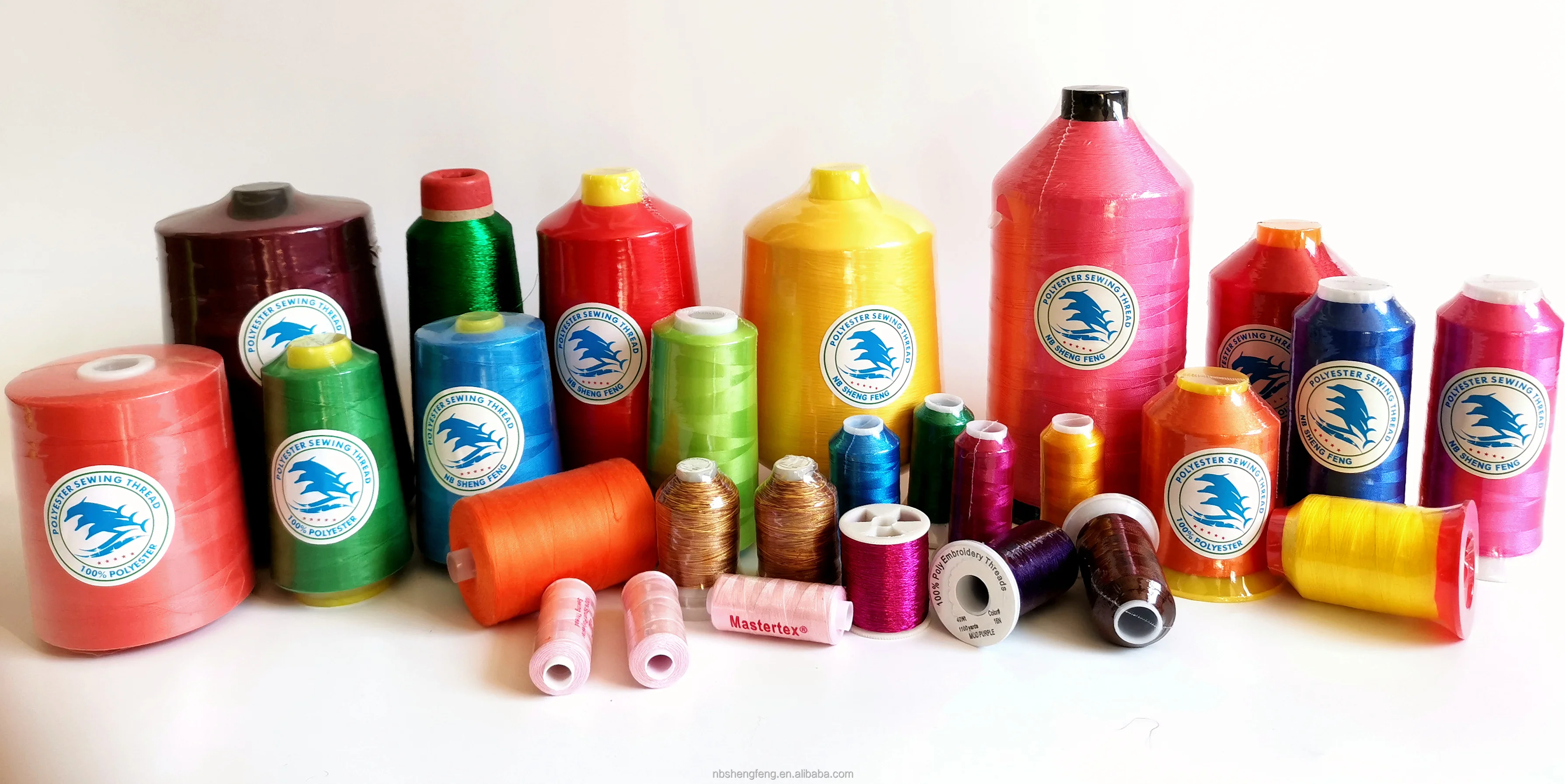 40/2 10000meters 100% Polyester Sewing Thread for sewing