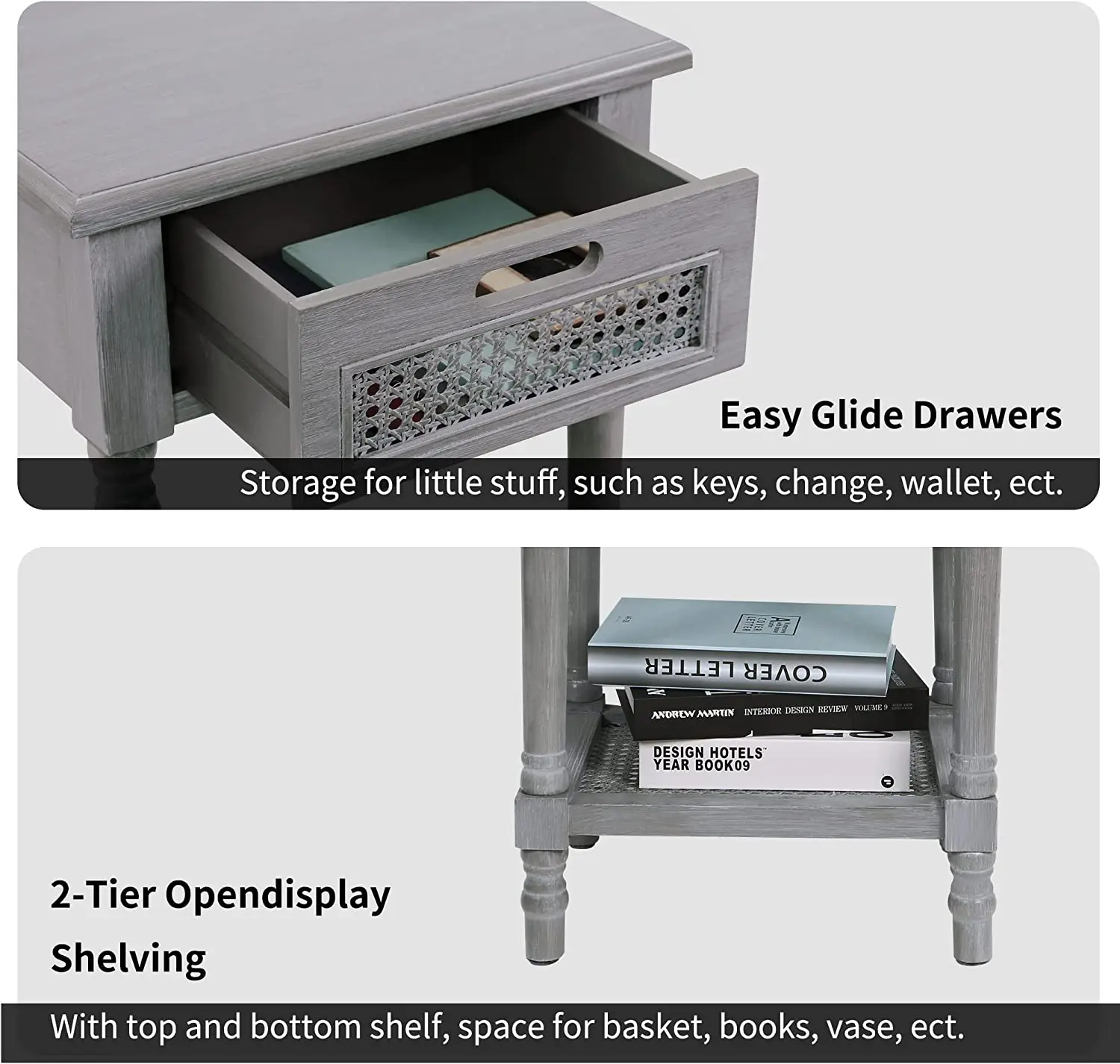 Классический тростниковый маленький ящик Европейского типа делает деревянный шкаф с нижней рамой