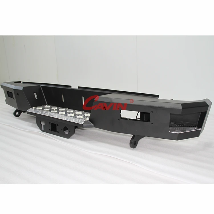 Customized Car Parts Steel Black Powder Coated  Front Rear Step Bumper For Ford Ranger