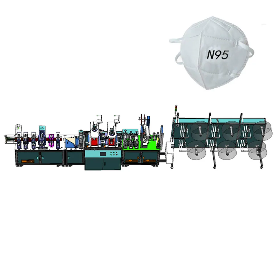 n95 mask machine making  respirator mask making machine face mask making machine