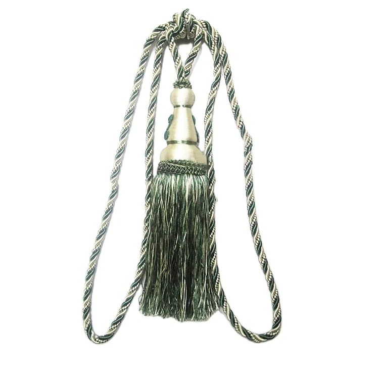 brush tassel tieback for curtain, cheap tassels made in china