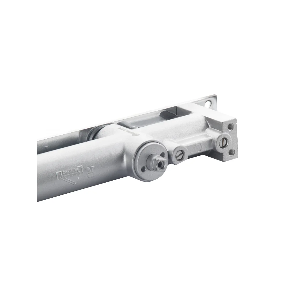 Two speed adjustable entrance floor spring concealed wooden door closer