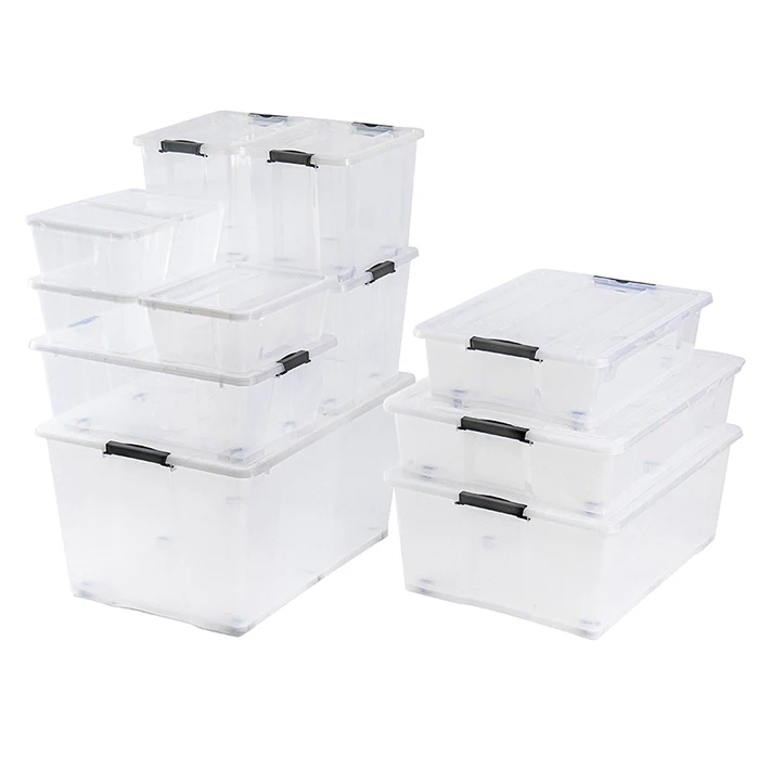 Best 5L-130L Multipurpose custom wholesale clear plastic storage box