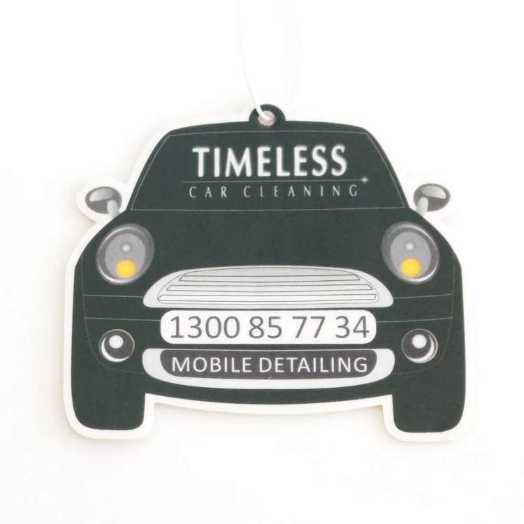 Promotional products ideas gifts refresh custom air car freshener