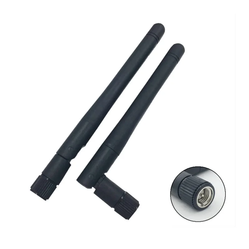 2.4g 5.8g glue stick antena wireless module high gain router aerial sma-male digital hdtv communication wifi antenna