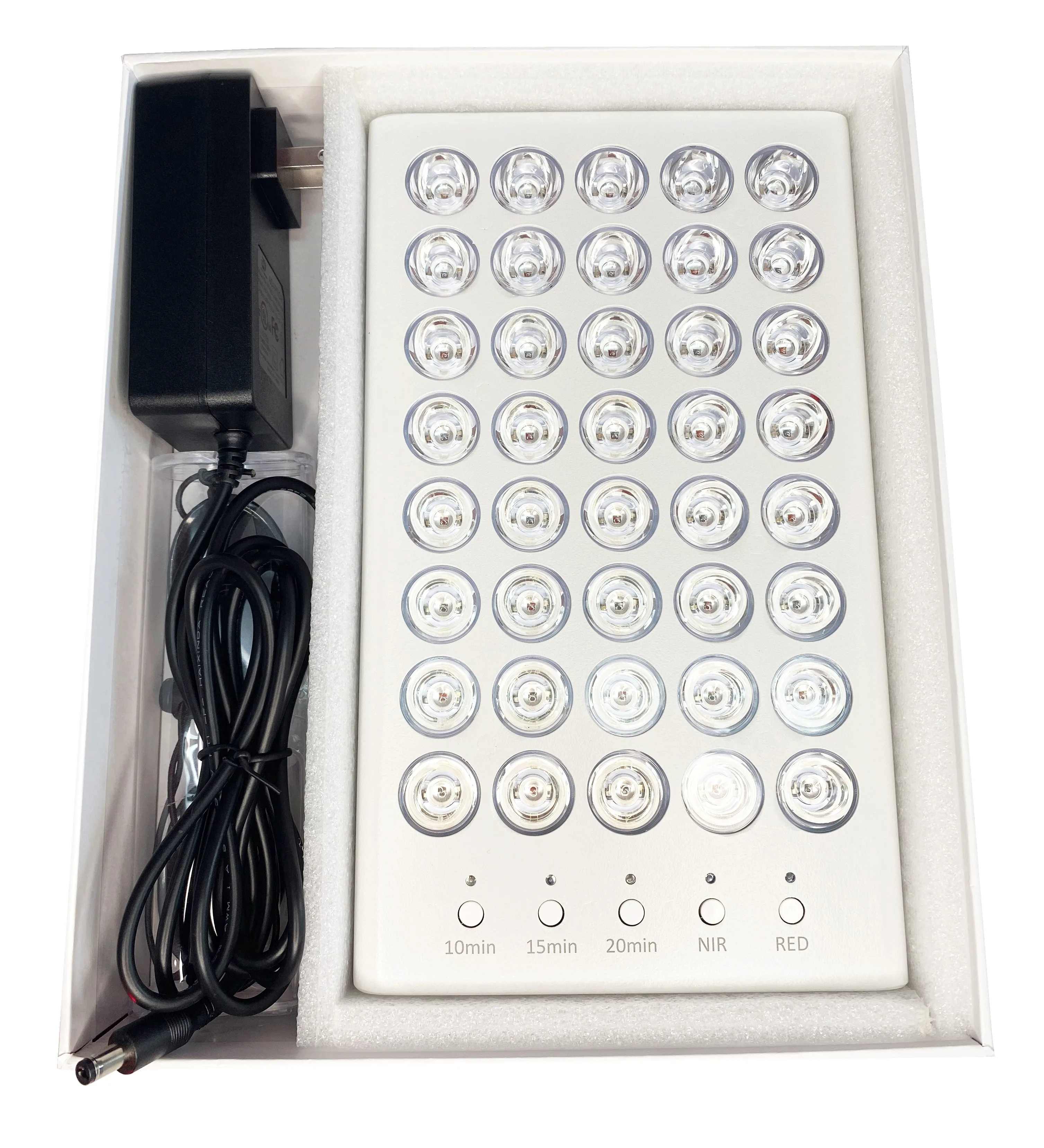 Red Led Light Therapy Panel 60W 660nm 850nm Portable Higher Power Skin Care Pain Relief Infra Near Infrared Panel