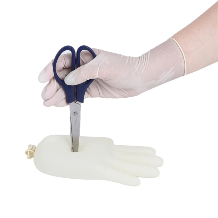  Latex Surgical Disposable Sterile Gloves Wholesale Examination Powder-free for
