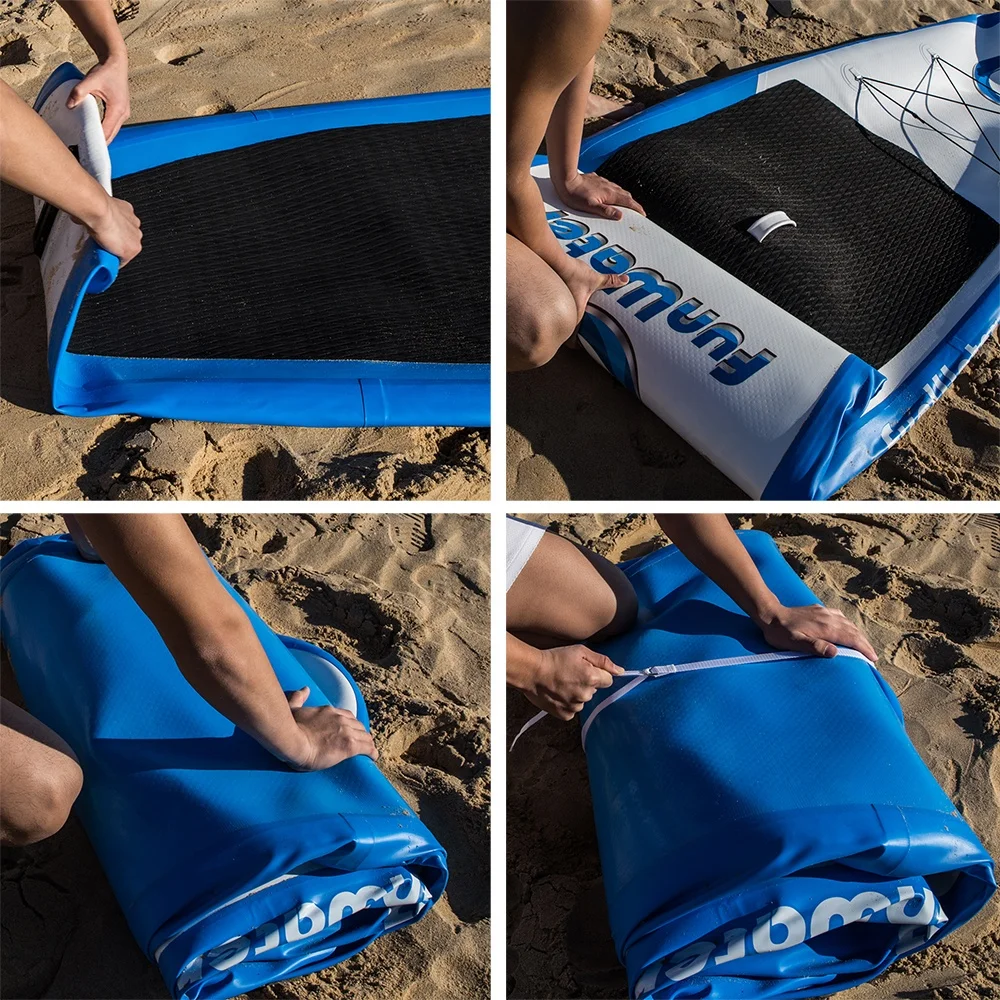  Дропшиппинг FUNWATER Доставка в течение 7 дней надувная рыбалка sup paddleboard подставка весло доска для серфинга