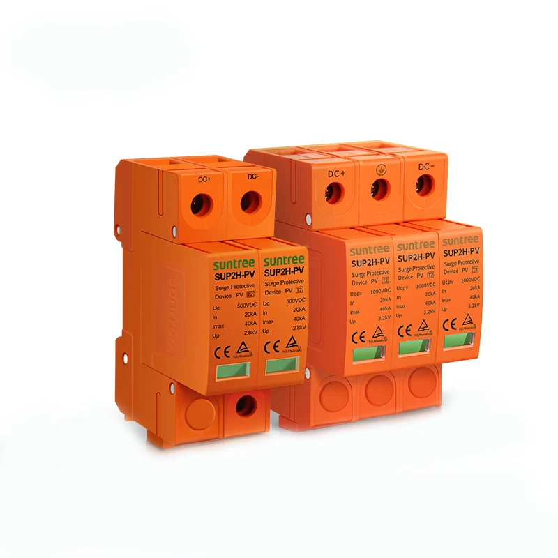 DC 500V 800V 1000V 1200V 1500V 40ka suppressor spd protection device power surge protector