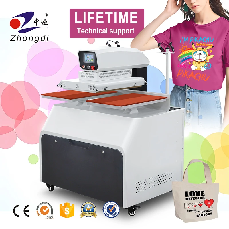 Hot Sales Double Thermal Press of 60x40 50X70 60x80cm Heat Machines