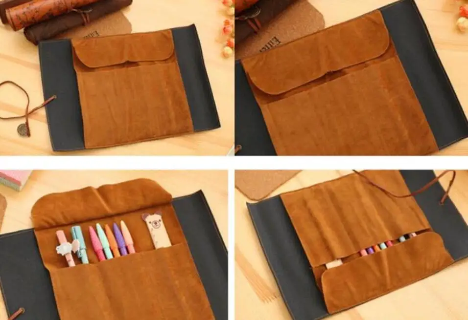 Hot Sale Pens Storage Bag Pencil Case for Girls Student School Supplies Pen Holder