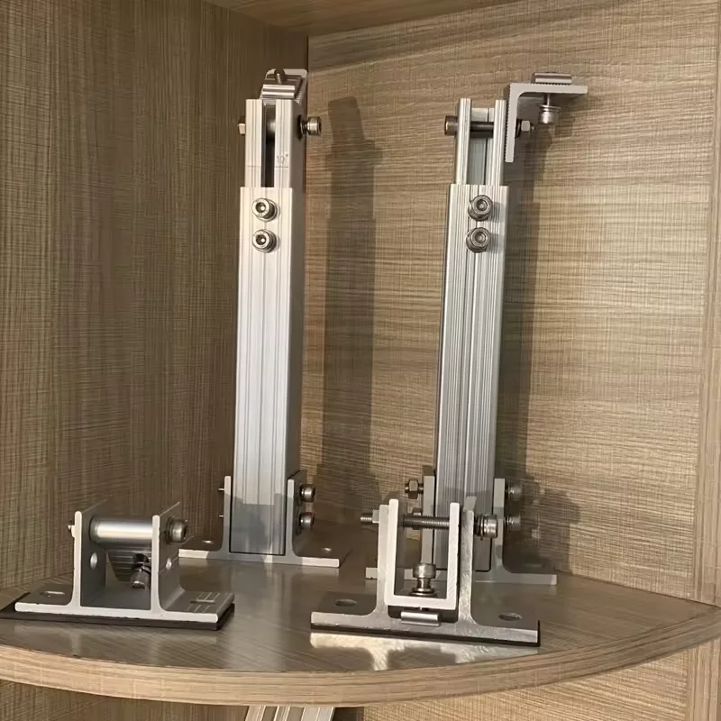 300w  400w 500w 600w solar panel adjustable pv mounting bracket kit tilt front leg rear leg