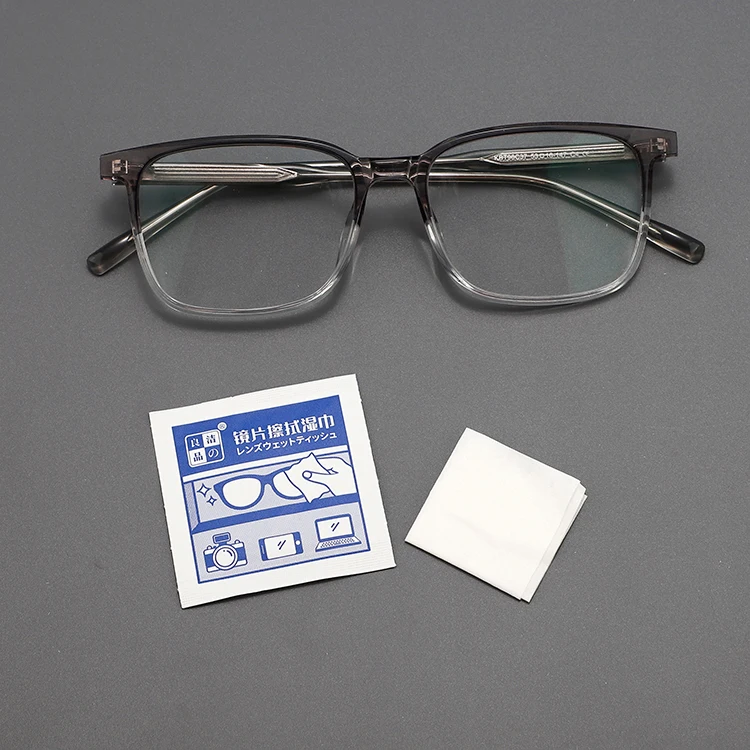Hot Sale Glasses Disposable Lens Cleaning Wipes Electronic Screen Wipes Eyeglass Cleaning Wipes