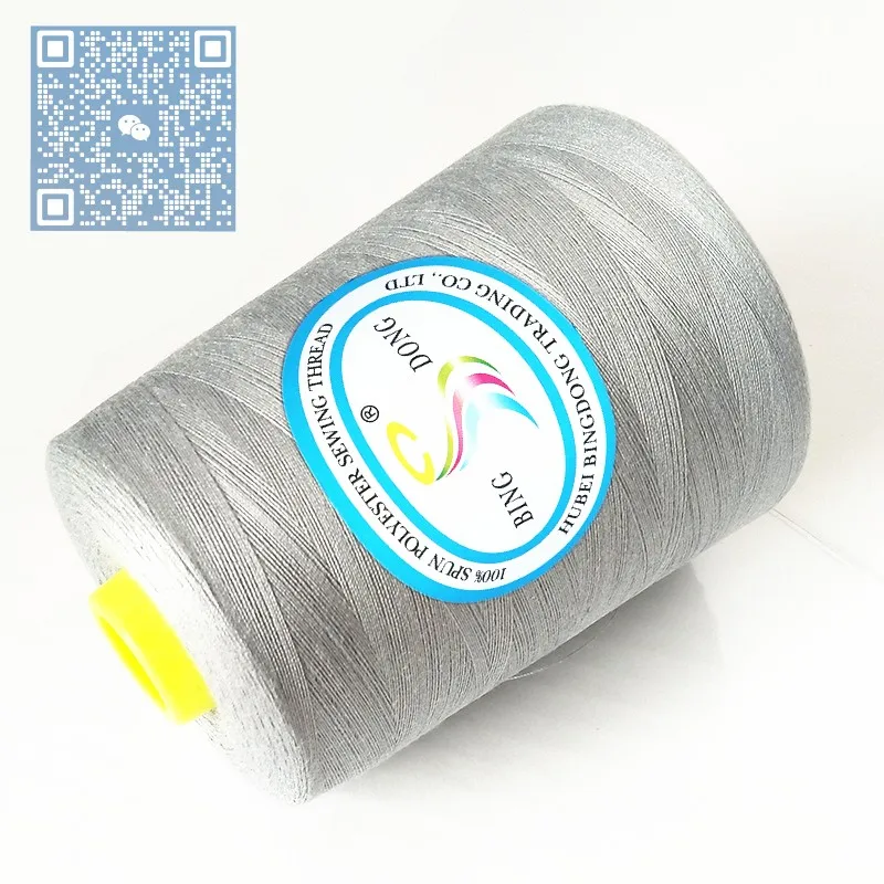 Wholesale 3000y 5000y 60s/2 60/2 602 OEKO-TEX Bulk 100% Spun Polyester Sewing Thread
