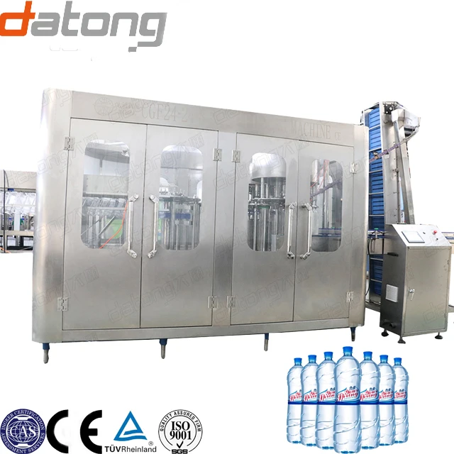 Water Bottling Machine Automatic CGF 8-8-3 Bottling Water Filling Machine