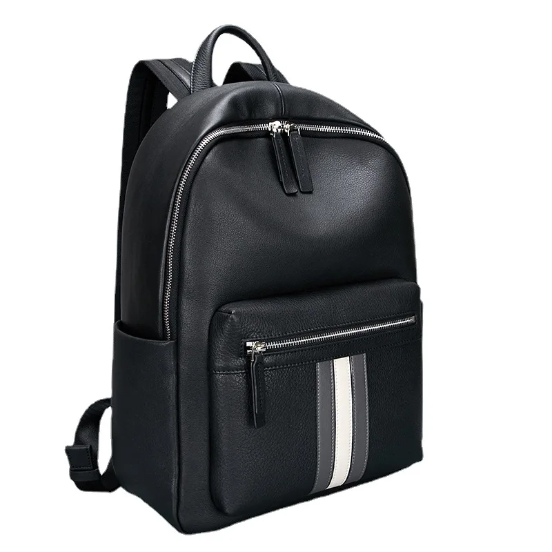Mochilas para hombre designer backpacks famous brands men japanese fashion leather backpack custom logo school bags