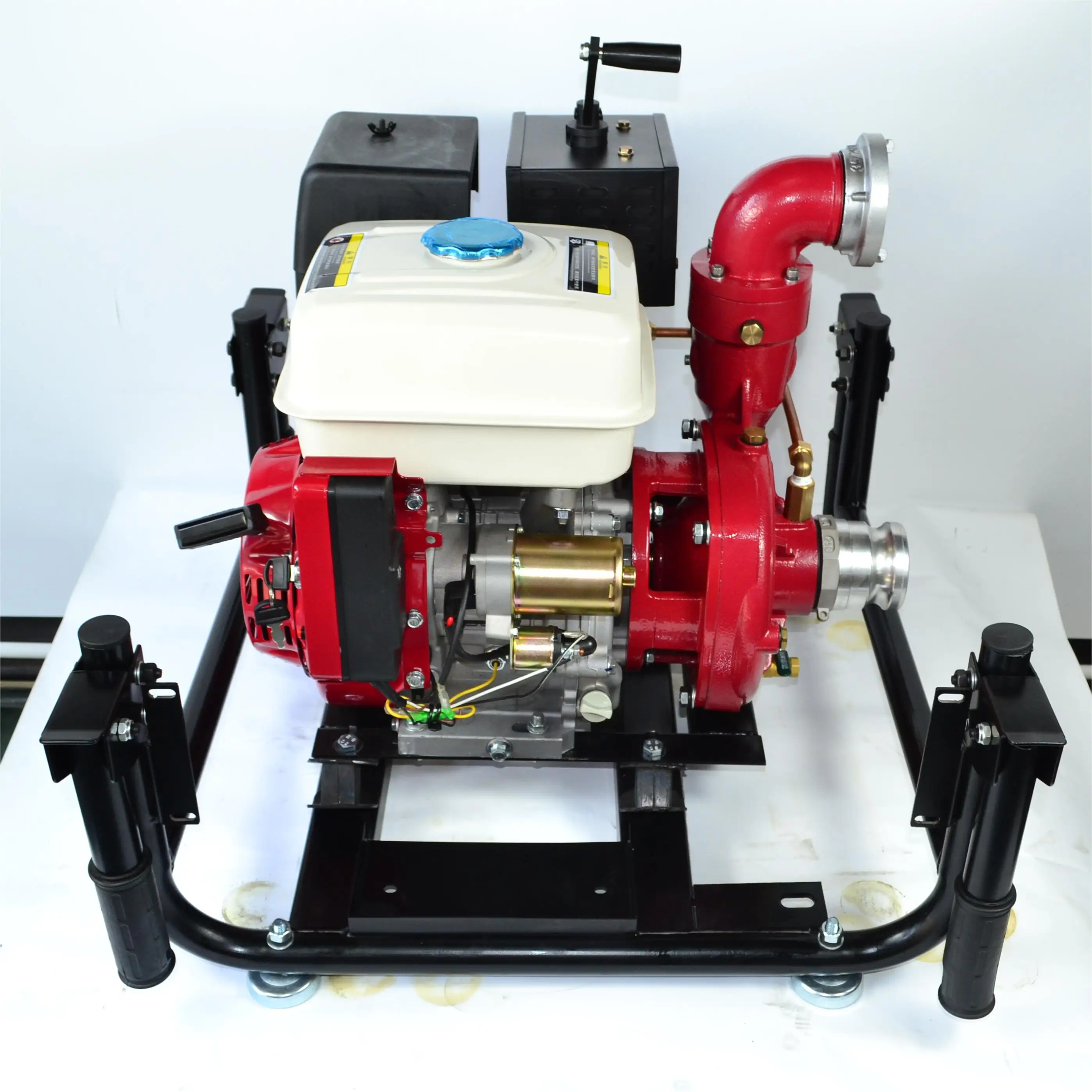 3inch 80mm 15hp High Efficiency 90m Lift Air Cooling Gasoline Self-priming Pump Screw Pumps