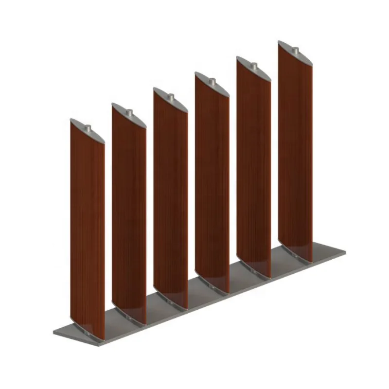 Sunshine adjustable ventilated intelligent aluminium facade blade air conditioner louver