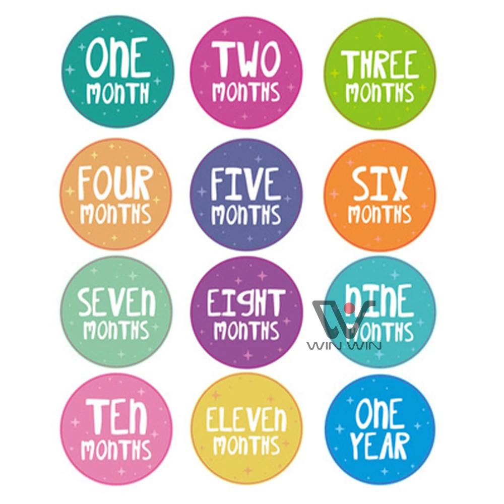 Baby Milestone Plaques Milestone Cards Custom Logo Baby Wooden Monthly Milestone Christmas Card Giveaway Gift