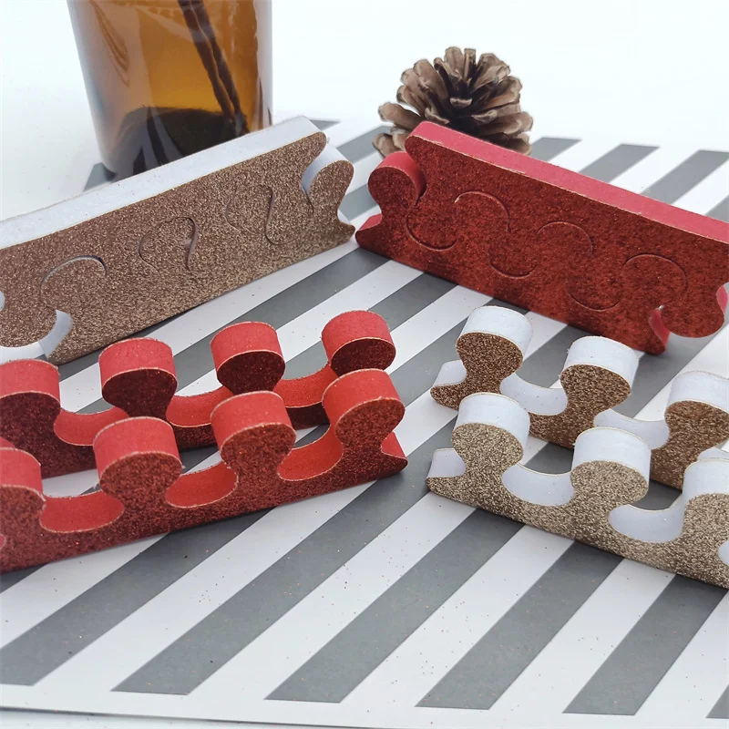 Wholesale quality nail nail toe separator OEM custom tools Logo packaging nail toe separator