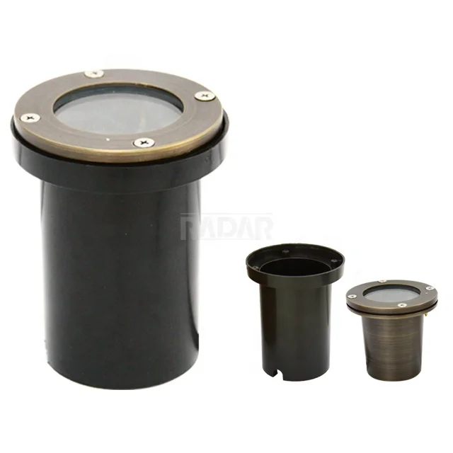 brass underground lighting fixture  RGL-8800-BBR
