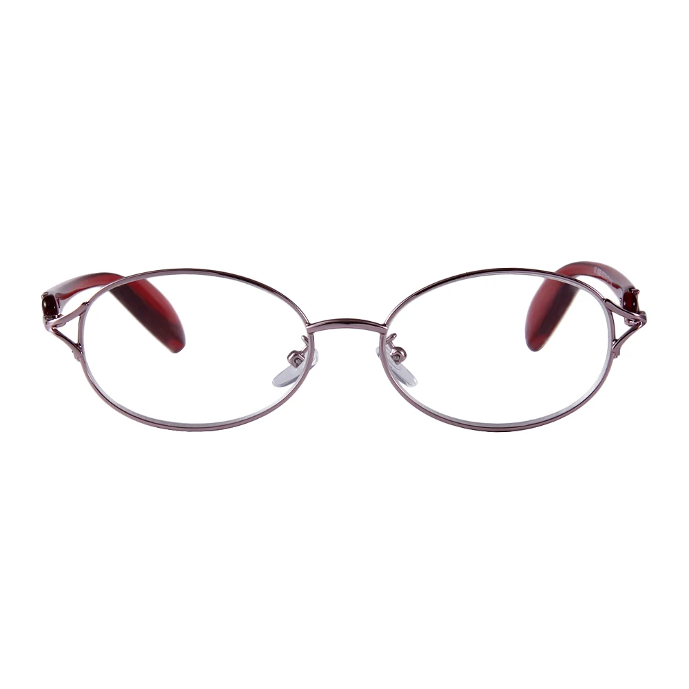 cheap adjustable anti blue light women folding metal reading glasses men glass 2021