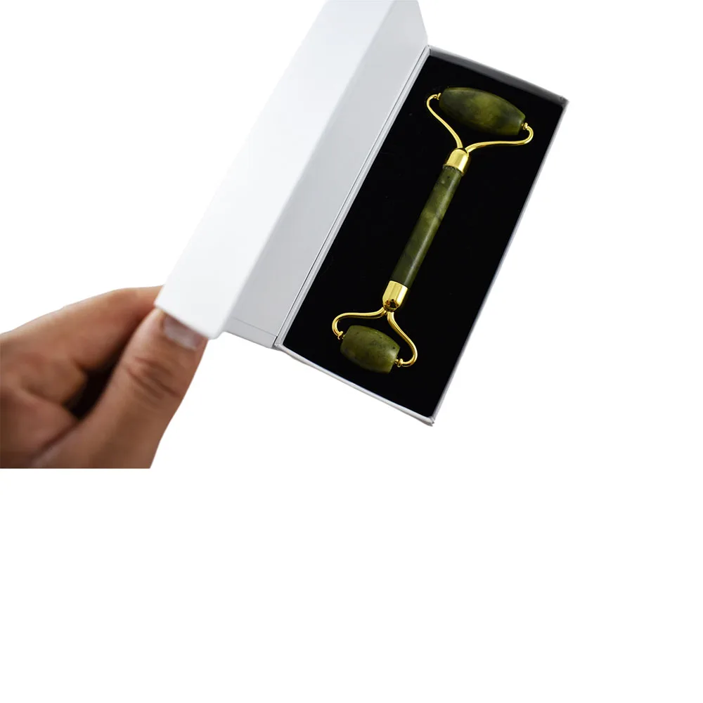 wholesale To lose weight massage roller jade in bulk anti-aging jade roller