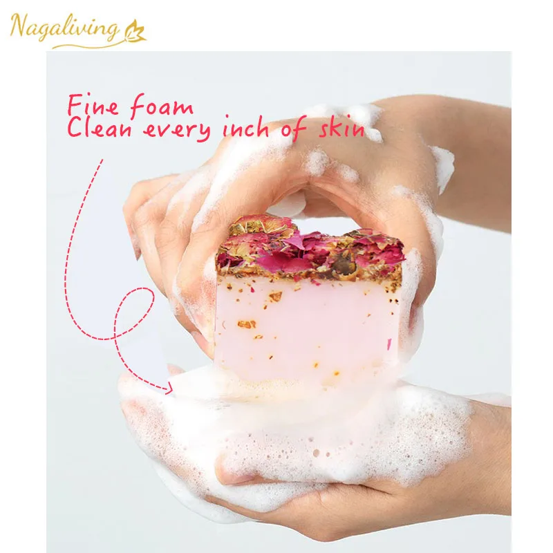 Собственная марка, натуральное оливковое масло Cbd, мыло ручной работы для ванны, ароматизированное сухое цветочное мыло с розами и лепестками цветов для отбеливания кожи