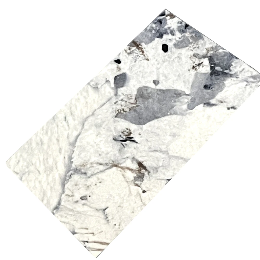 Factory price wholesale mirror high gloss marble 1.22*2.44m Carbon crystal plate PETG marble sheet