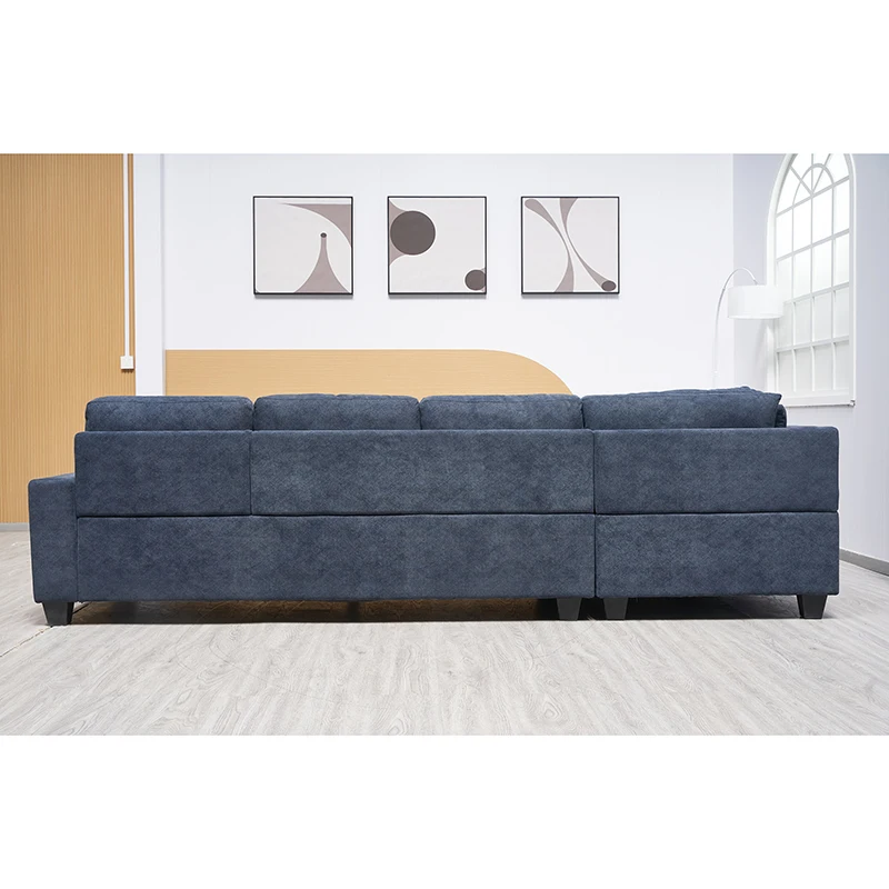 Wholesale High Quality Best Sell Living Room L Shaped Sofa Set Sectional Corner Modern Style  Sofa For Sale