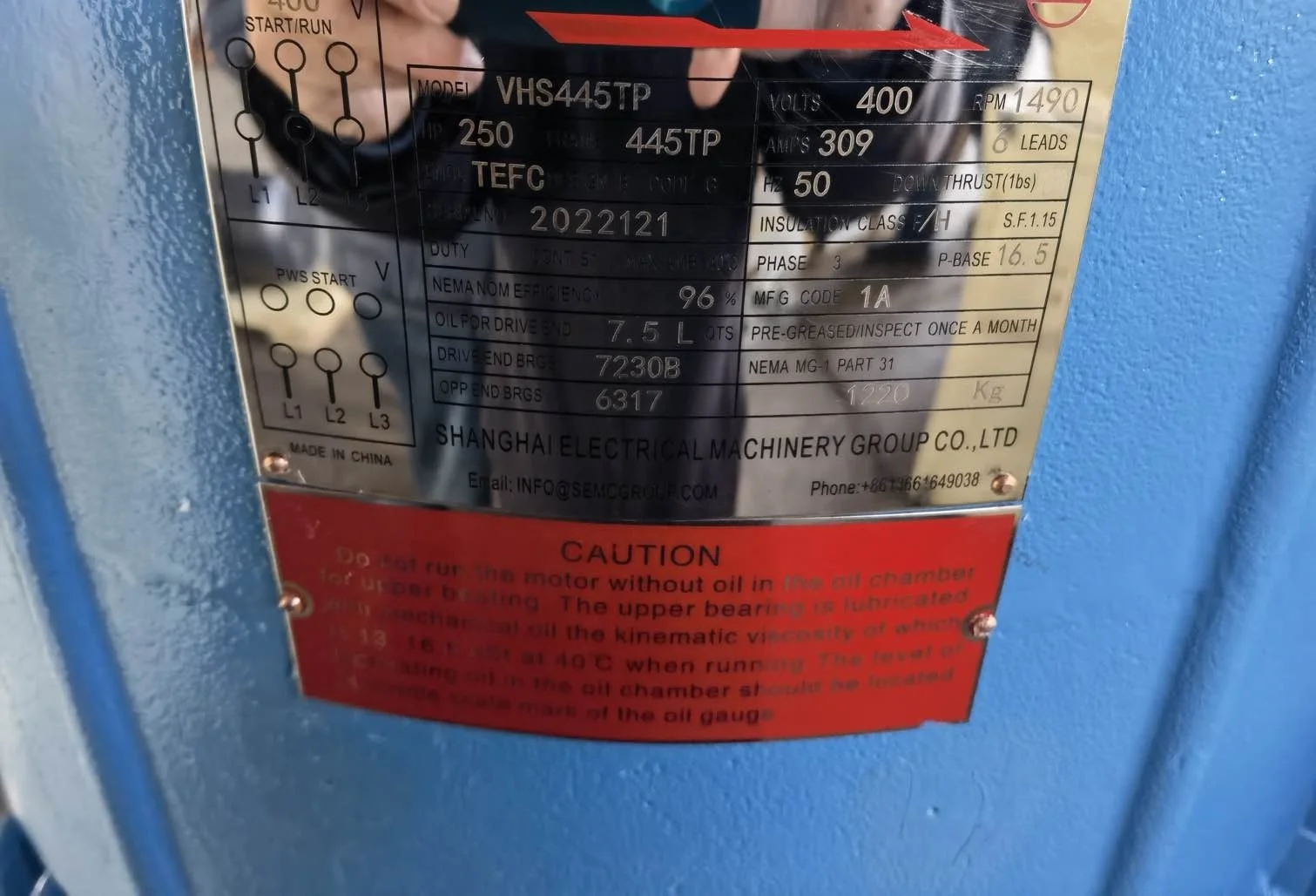 Трехфазный vhs насос индукционный мотор с TEFC WP1 NEMA IEC стандарт