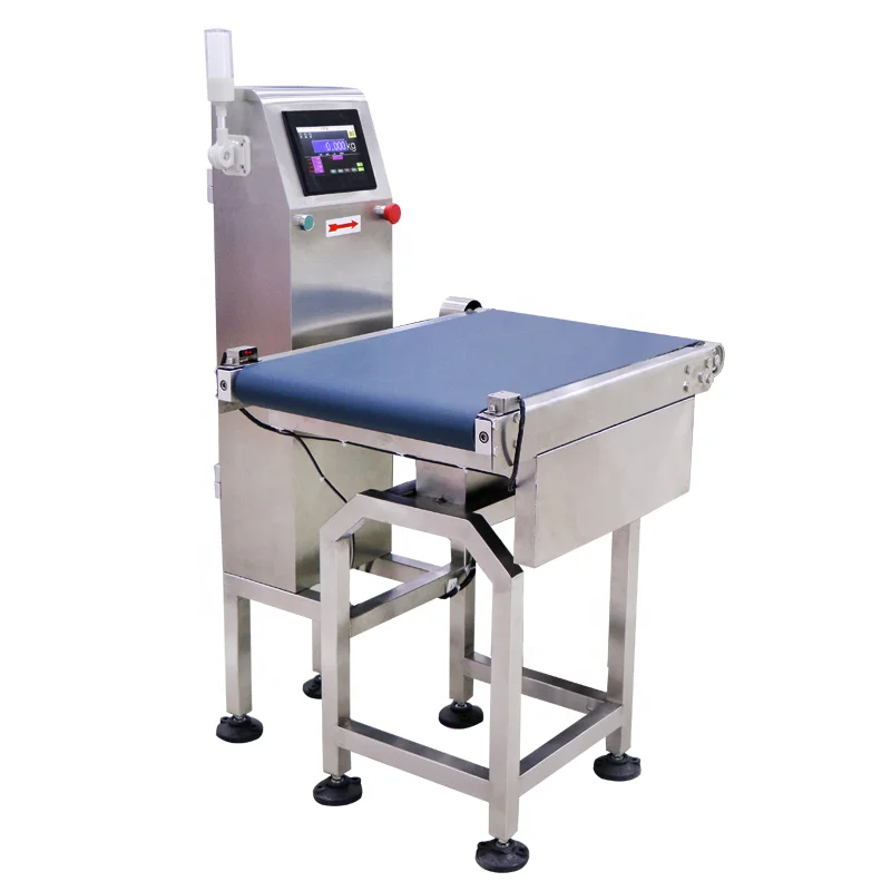 Food Weight Checker Conveyor Online Checkweigher Scales Check Weigher