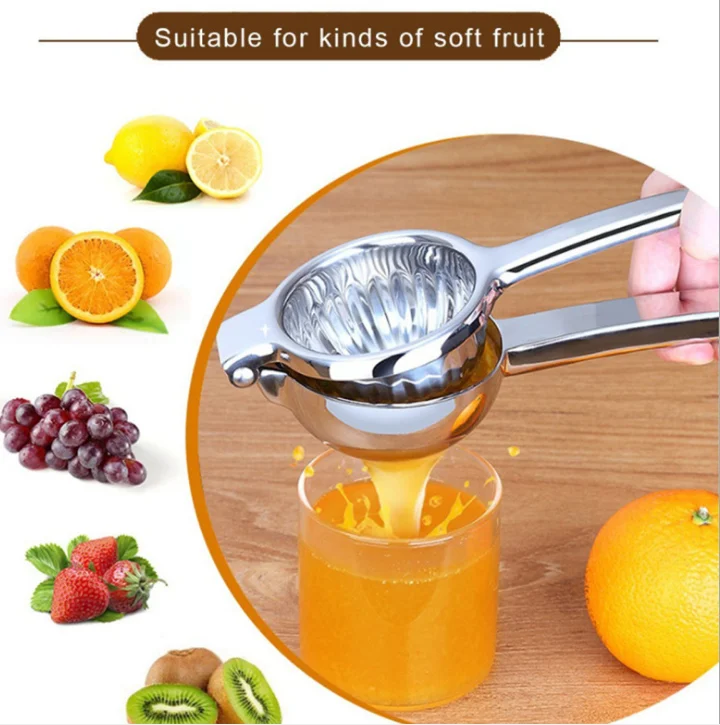 Premium Quality Stainless Steel Lemon Squeezer Manual lemon Citrus Press Juicer
