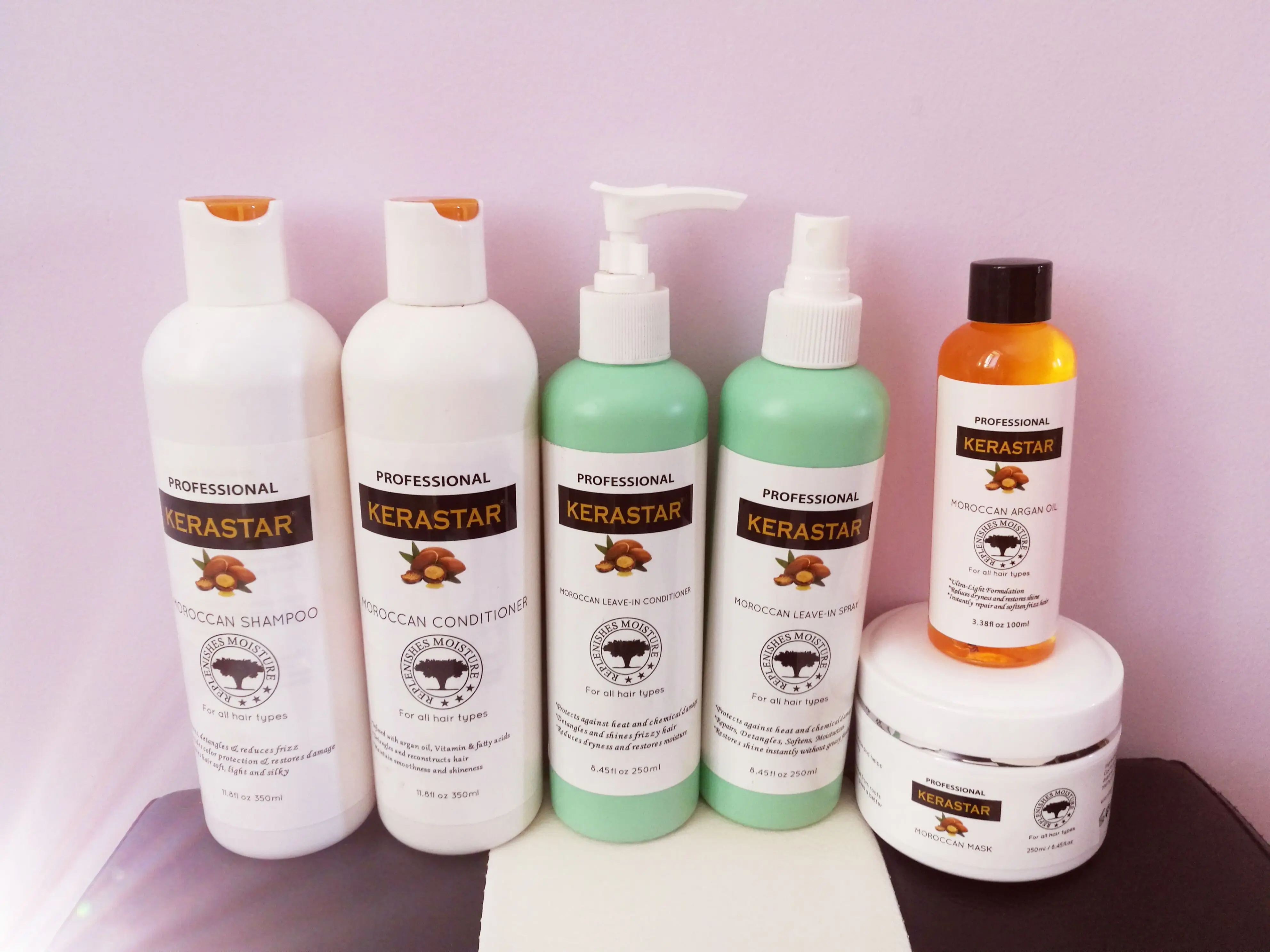 100% pure virgin morocco argan hair care oil