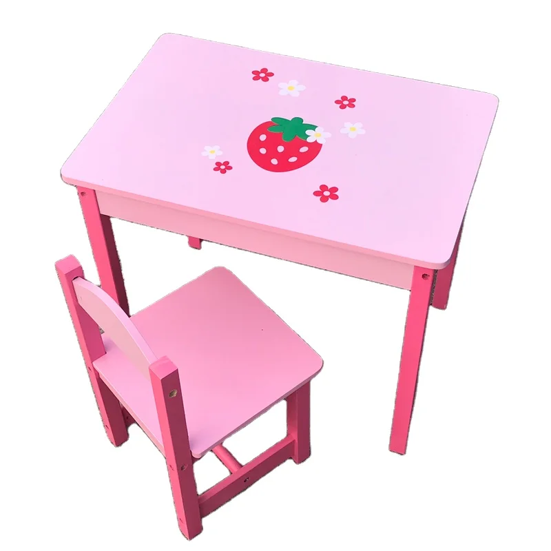 
Wholesale High Quality Table and Stool Combination 45*68*10.5 Children Furniture Sets 